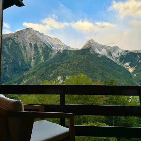 Chalet Les Boise - Sauna, Heated Pool And Mountains View *