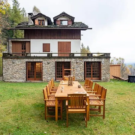 Chalet Les Boise - Sauna, Heated Pool And Mountains View 아파트 *